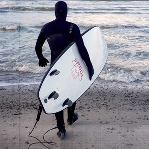 7"2 Softdogsurf beginner  softtop surfboard Surfblend handgrip