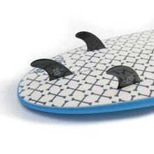 Afbeelding in Gallery-weergave laden, 6&#39;2 Soft top surfboard Softdogsurf Surfblend fins
