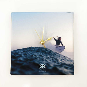 Surfblend | Wall Clock | Surf spray